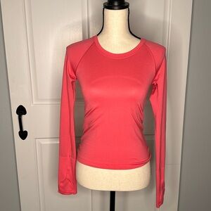Hot Pink Lululemon Swiftly Tech Long Sleeve Size 4